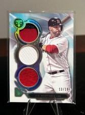 2019 Topps Triple Threads Single Relics JD Martinez 13 /18