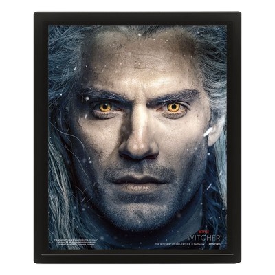 The Witcher gerahmtes 3D-Effekt-Posterpaket, verflochten, 26 x 20 cm (3), Pyrami