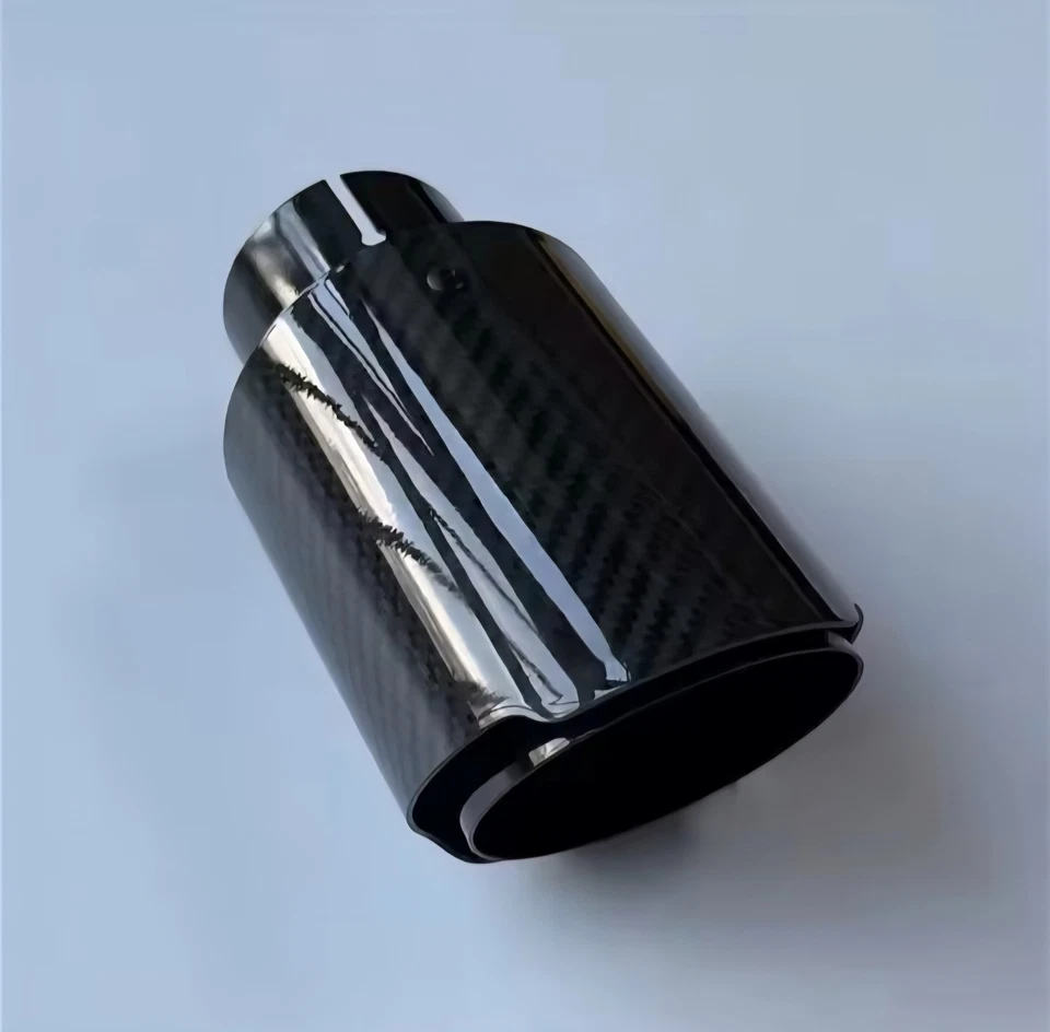 Codolino Terminale di scarico Akrapovic Carbonio Lucido IN 48-86mm OUT 76/114MM - Immagine 2 di 4