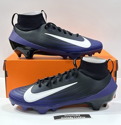 Size 11.5 Nike Zoom Air Vapor Pro 1 TB P Football Cleats Purple Black IB2495-004