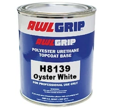 Awlgrip Topcoat Premium Polyester Urethane Oyster White Quart H8139/1QTUS MD