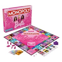 Hasbro Monopoly Barbie Edition, Brettspiel FüR Kinder Ab 8 Jahren - Neu!