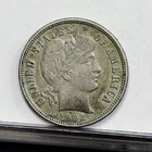 1902 Barber Dime - XF Details, Cleaned (#61610-L)
