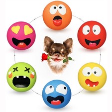 Squeaky Dog Toy for Small Dogs, Rubber Latex Puppy Toys Small Dog Toys, Soft ...