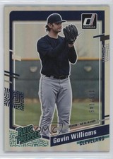 2023 Panini Donruss Rated Prospect Season Stat Line /149 Gavin Williams #32 r9d