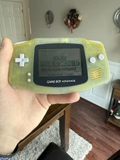 Nintendo Game Boy Advance Handheld System Clear Case