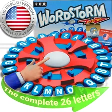 26 Letters Word Games, 36 Cards with 144 Categories Think Game, Quick Thinking L