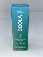 COOLA Classic Scalp & Hair Mist Organic Sunscreen SPF 30 2 fl oz Exp. 03/2027