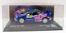 2009 Peugeot 307 WRC Rally Catalunya D Snobeck G Mondesir 1/43 Altaya IXO MB
