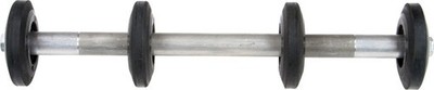 Wahl Bros Snowmobile Anti-Stab Rail Wheel Kit 8 5/8in Shaft Centered 02-792A