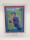 2025 Donruss Rated Rookie Jaxson Dart #400 Optic Preview Red Pandora Prizm RC SP