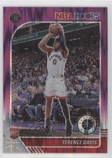 2019 NBA Hoops Premium Stock Purple Flash Prizm 21/35 Terence Davis II #257 5h0