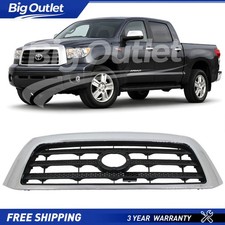 New Front Grille Chrome Shell With Black Insert For 2007-2009 Toyota Tundra New Front Grille Chrome Shell With Black Insert For 2007-2009 Toyota Tundra