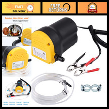 12V Electric Diesel Oil Pump - Fluid Sump Extractor Fuel Transfer Pump for Boa