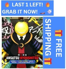 Assassination Classroom DVD Set S1+S2+Movies Dual Audio 8 Disc 2 Live Actions