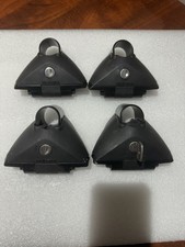 Yakima Control Towers With Locks Key In Great Used Condition.
