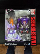 Transformers Titans Return GALVATRON & NUCLEON Voyager Generations Action Figure
