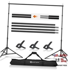 8.5X10ft Background Stand Backdrop Support System Kit 8.5x10ft Backdrop Stand