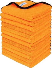 MR.SIGA Professional Premium Microfiber 15.7x23.6 Inch (Pack of 12), Orange 