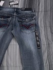 BRAND NEW Mens True Luck Size 34x32 Jeans — photo 5