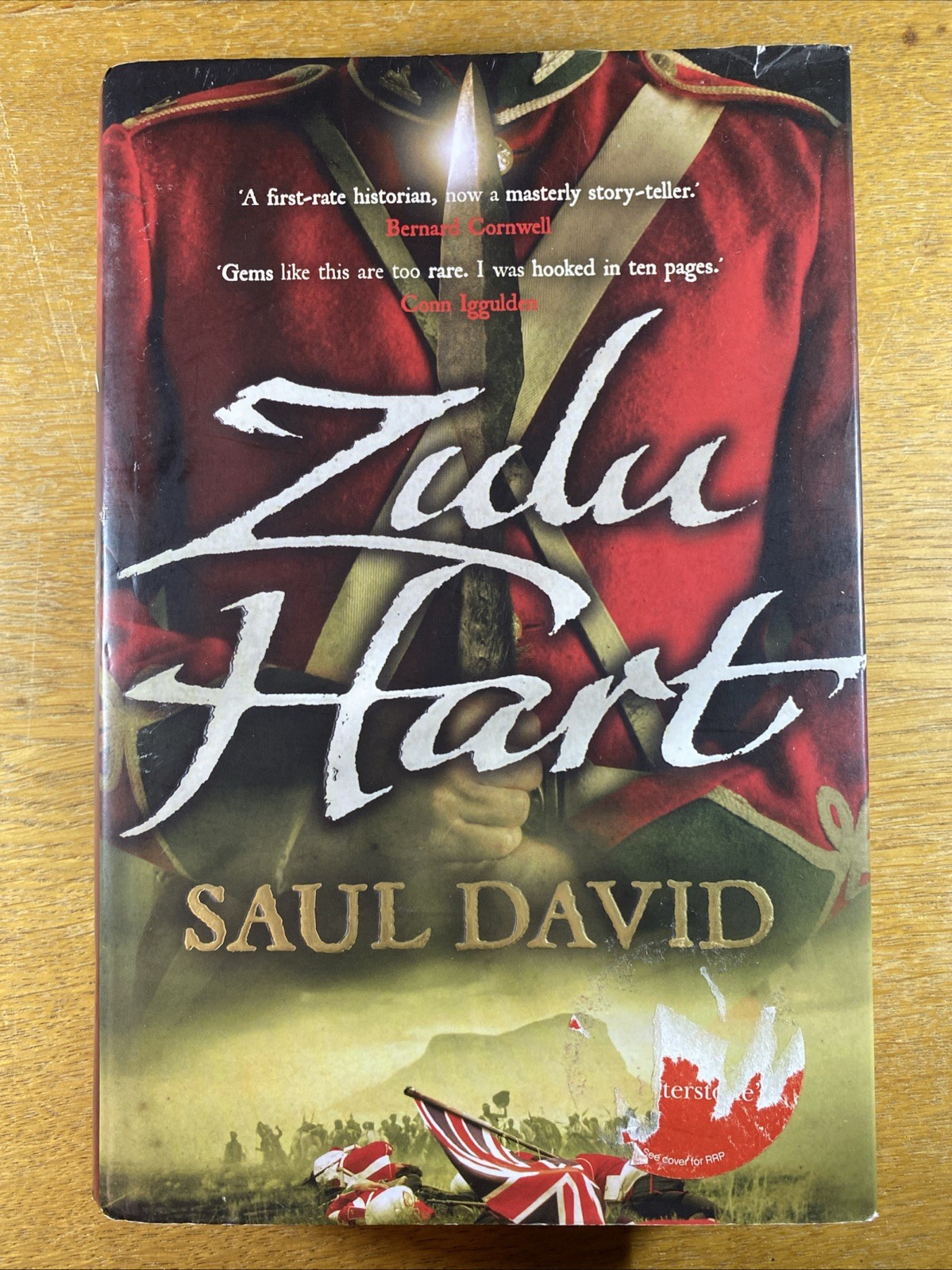 Signed - Zulu Hart (George Hart 1) By Saul David (Hardcover)
