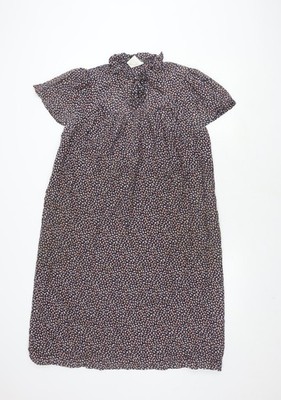 St Michael Damen Kleid Größe 14 Baumwoll-Modal-Mischung