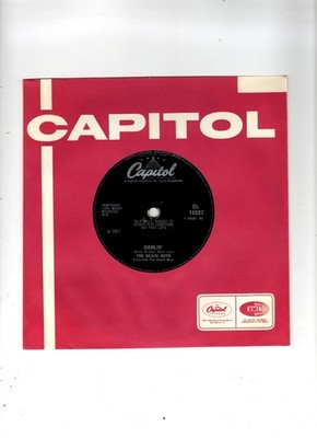 BEACH BOYS - DARLIN' / COUNTRY AIR. UK 1967 ORIG 7'' & RE-PRO CO/SLEEVE. VG+