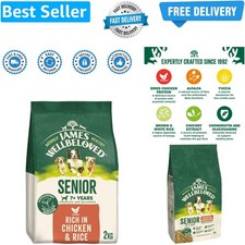 Dog Senior Hypoallergenic Dry Food Chicken and Rice 2 kg 9.00 per kilo