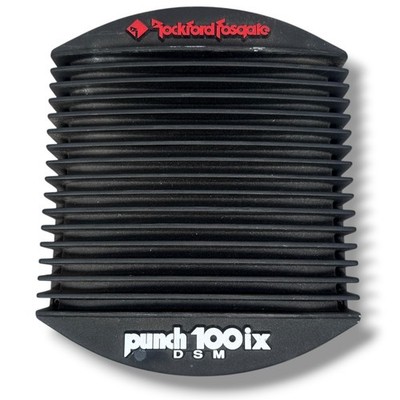 Vintage Rockford Fosgate Punch 100ix DSM Car Audio Amplifier Black 2-Channel