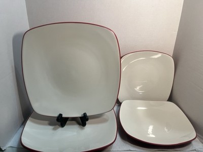 Noritake COLORWAVE RASPBERRY  Lot Of 4 See Description 3367 ￼