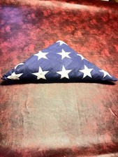 US American Flag 100% Cotton Bunting North Bay Industries Made In USA 114x59"