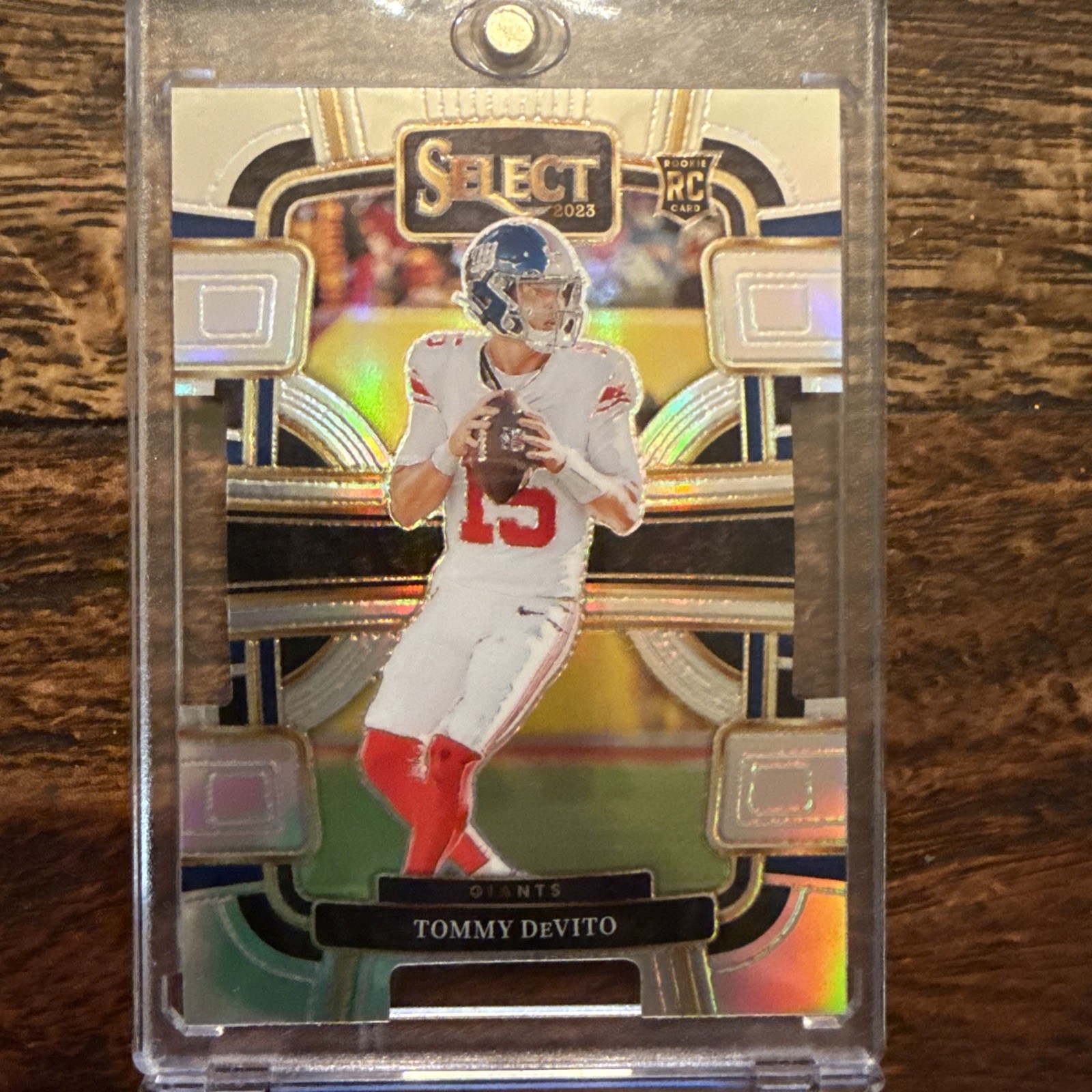 2023 Panini Select - Concourse Tommy DeVito #73 Silver Prizm Die-Cut (RC) Giants