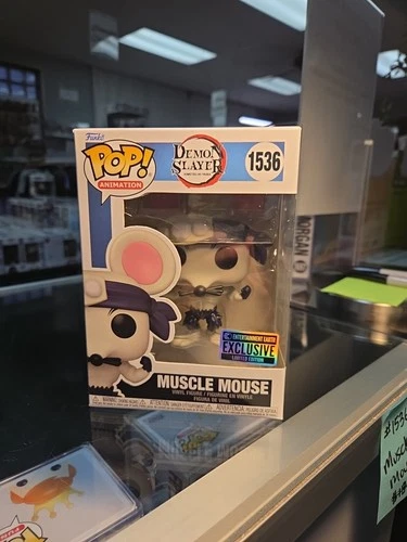 Funko Pop! Vinyl: Demon Slayer: Muscle Mouse Exclusive #1536 Ships W/ Protector
