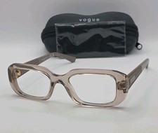Vogue Eyeglasses Frames VO 5568 2990 49-19-135 Transparent Caramel No Lenses