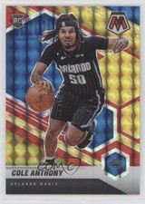 2020 Mosaic Rookie Choice Fusion Red & Yellow Prizm 73/88 Cole Anthony #207 0el