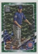 2021 Topps Green 396/499 Alec Mills #659 0lt3