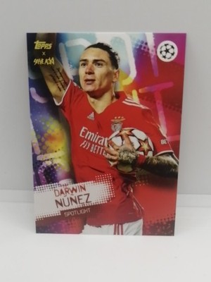 Topps X Steve Aoki 2021-22 Football Festival Spotlight Darwin Nunez