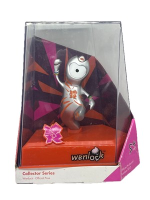 Wenlock - Offizielle Posenfigur. Olympische Spiele London 2012 Neu ( Verpackung beschädigt)
