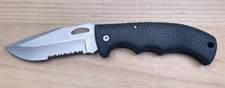 Gerber Gator II Lockback Combo Edge Blade Folding Pocket Knife - Portland USA