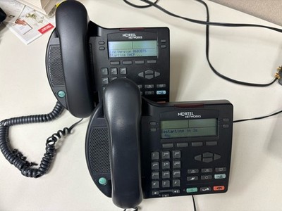 NORTEL Office Phones MODEL NTDU76 IP TELEPHONE  i2002