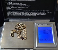 9ct gold 10.07g 8" curb chain bracelet 7mm width desireable,wearable, good cond