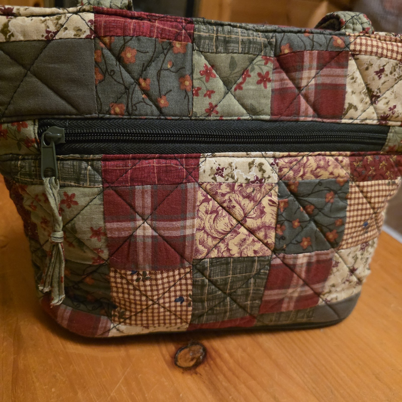 Donna Sharp Quilted Patchwork Shoulder Bag Purse … - image 6