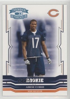 2005 Donruss Throwback Threads Platinum Century Proof 16/25 Airese Currie fm0