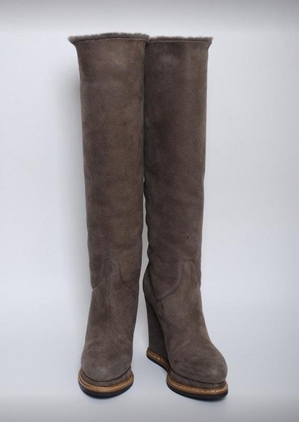 Women Jil Sander Boots Beige 39
