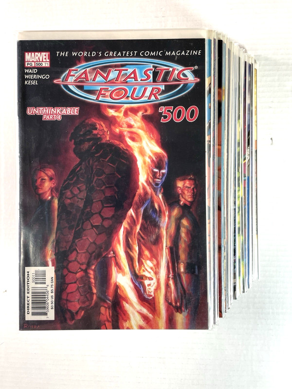 Fantastic Four #500-552 Volume 1 Marvel 2003 VF/NM Lot of 53 Doom Hulk Mark Waid