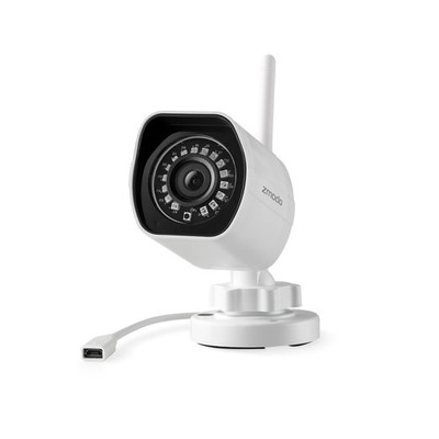 1080p Full HD Outdoor Wireless Security Camera System, Plug-In, Smart Home In...