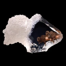 Kitty Cantrell, "Thunder Spirit" Limited Edition Mixed Media Lucite Sculpture wi