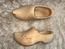 Vintage Shoes Wooden Clogs Holland