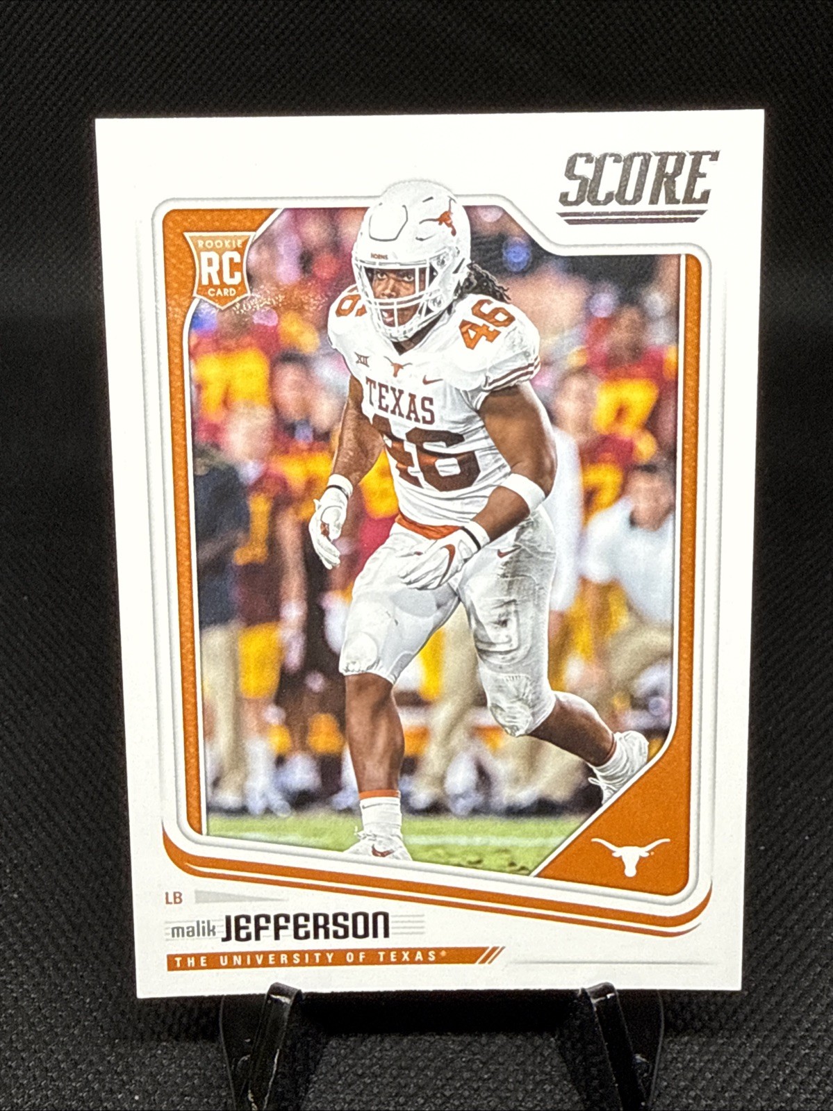 Malik Jefferson Panini Score #343 Base