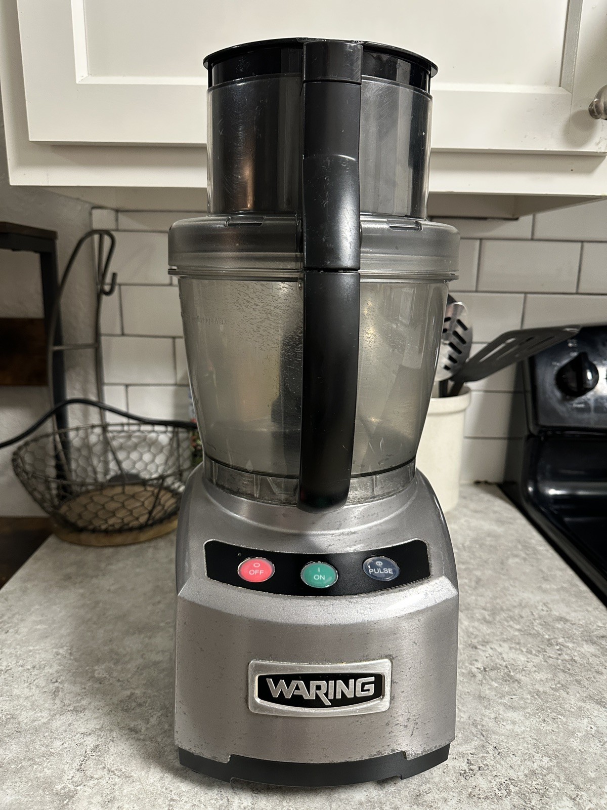 Waring WFP16S 4 qt 2 HP Food Processor
